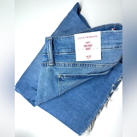 Lucky Brand Women’s Sweet Mid Rise Ankle Bootcut Jeans Size- 14/32 - Picture 11 of 11